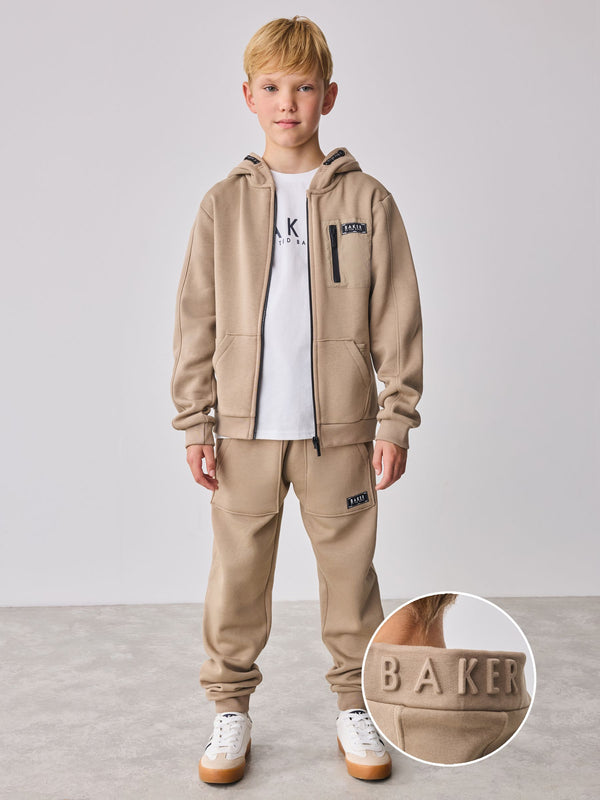 Baker by Ted Baker Zip Through Hoodie T-Shirt And Joggers Set