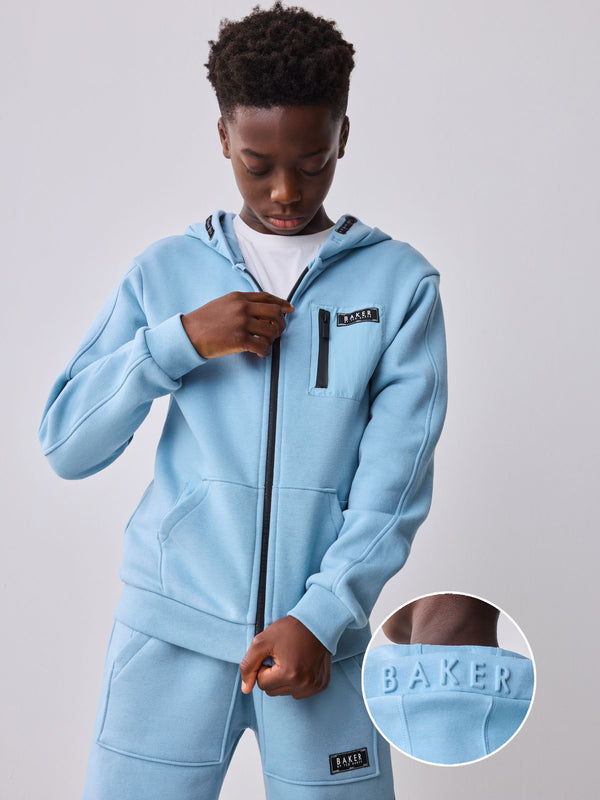 Baker by Ted Baker Zip Through Hoodie T-Shirt And Joggers 3 Piece Set