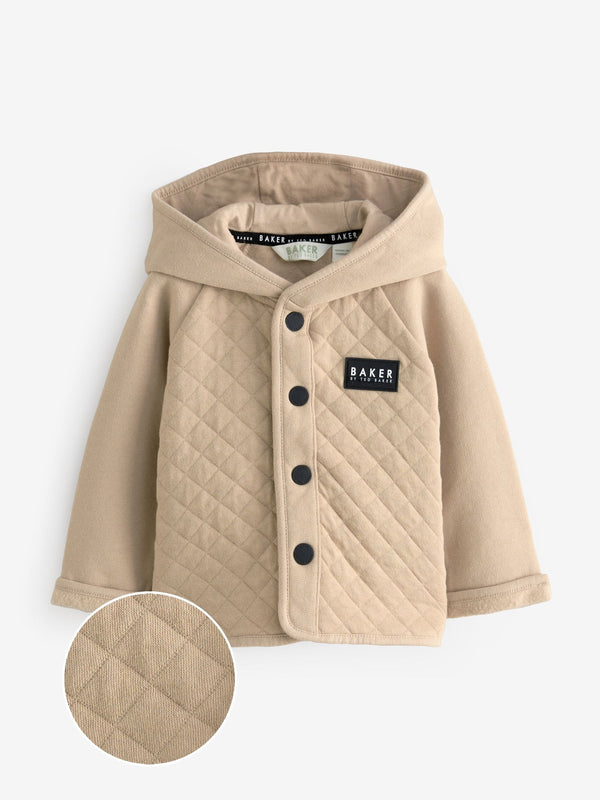 Baker by Ted Baker Stone Quilted Jacket