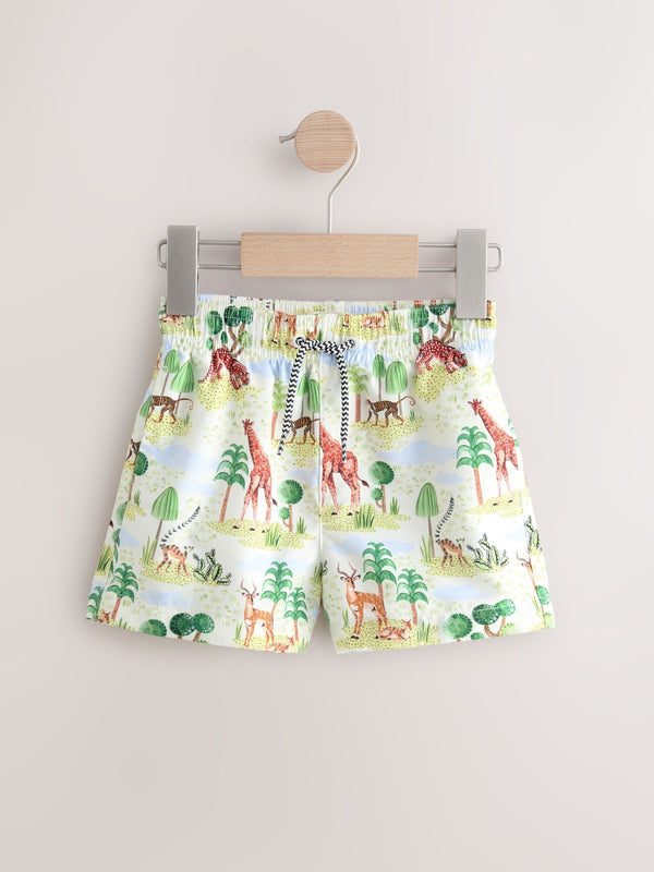 Green/White Cath Kidston Swim Shorts (3mths-7yrs)