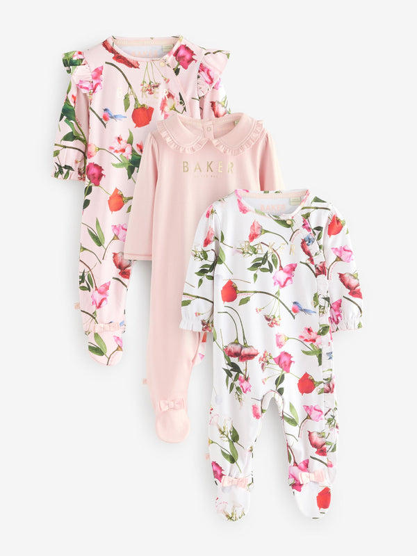 Baker by Ted Baker Sleepsuits 3 Pack
