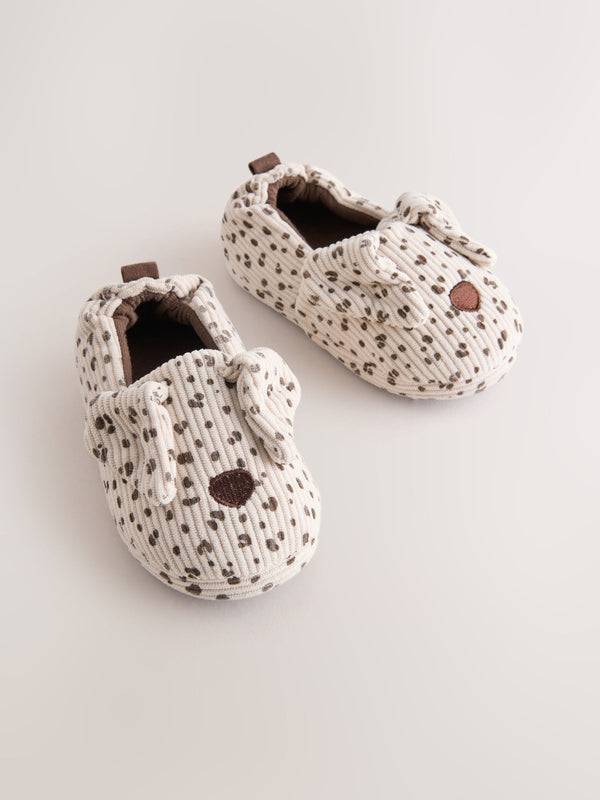 Neutral Dog Character Slippers