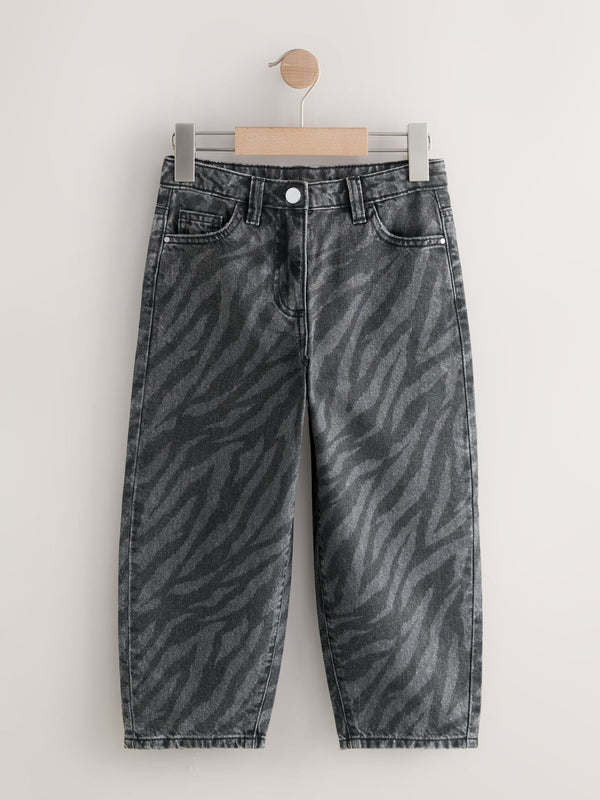 Zebra Barrel Jeans (3-16yrs)
