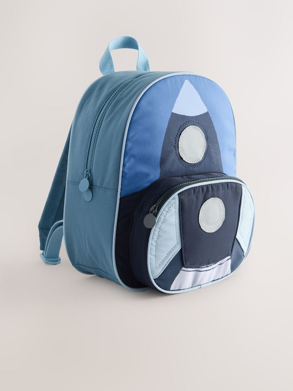 Blue Rocket Backpack
