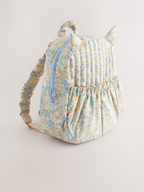 Multi Ditsy Cat Ear Backpack