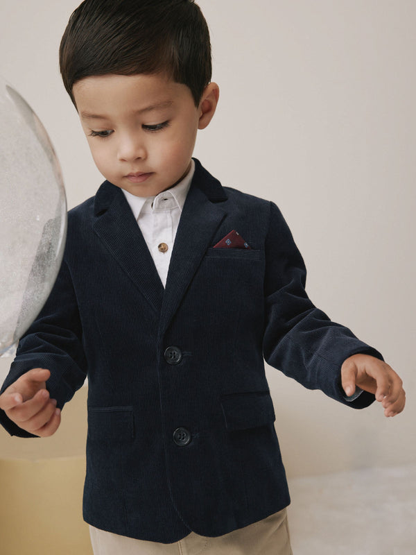 Navy Corduroy Blazer (3mths-9yrs)