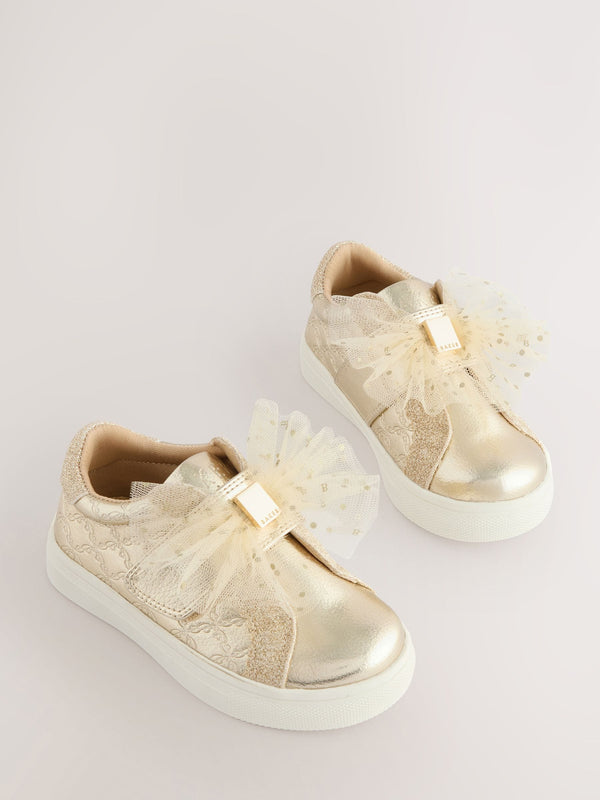 Baker by Ted Baker Girls Organza Corsage Trainers