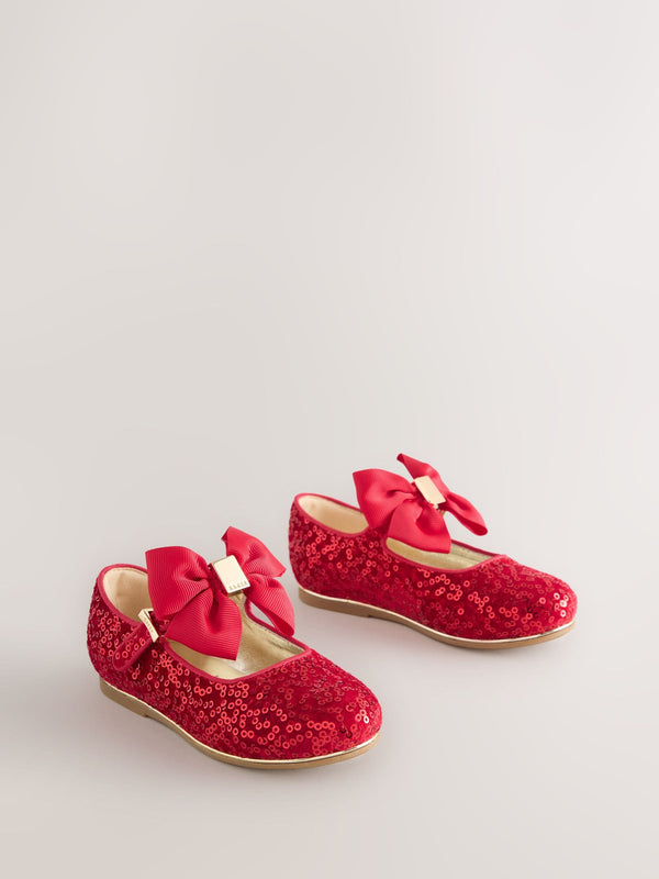 Baker by Ted Baker Girls Mary Jane Bow Occasion Shoes