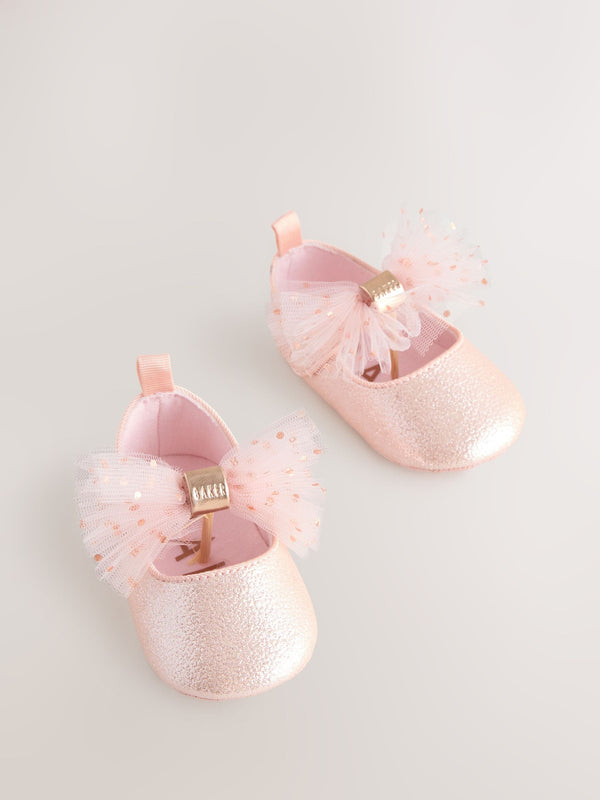 Baker by Ted Baker Baby Girls Padders Shoes With Bow