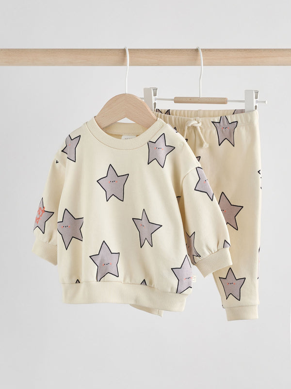 Grey Star Baby Sweatshirt and Joggers Set (0mths-2yrs)