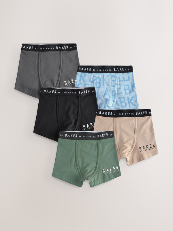 Baker by Ted Baker Boys Boxers 5 Pack