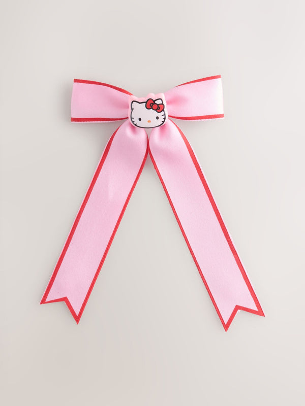 Pink Hello Kitty Bow Clip