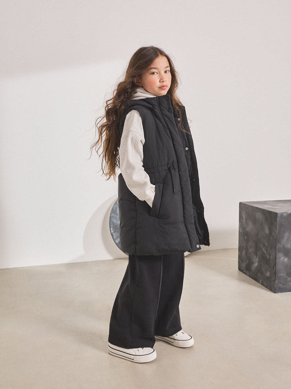 Black Padded Gilet (3-16yrs)