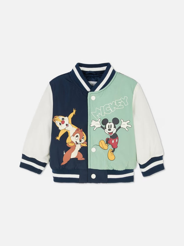 Disney mickey varsity jacket