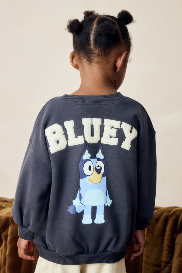 Grey Bluey Sweatshirt (3mths-7yrs)