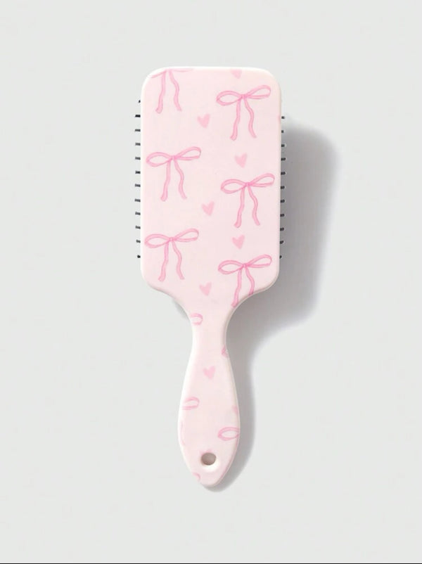 bow hair brush