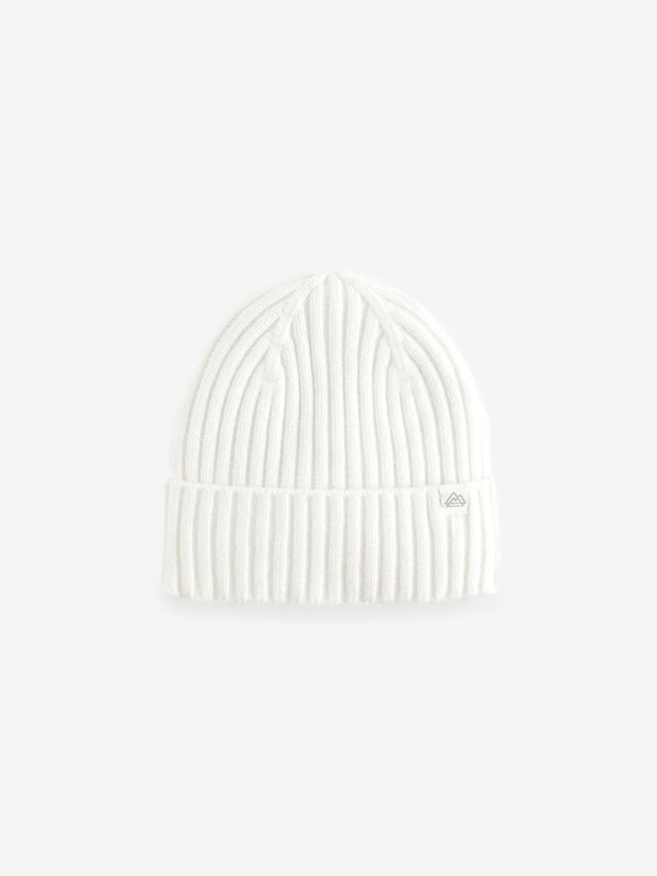 White Knitted Beanie Hat (1-16yrs)
