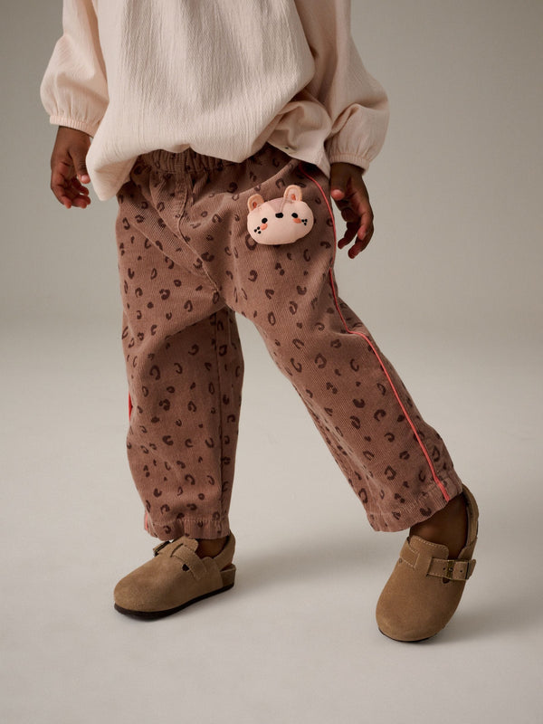 Animal 100% Cotton Cord Trousers (3mths-7yrs)