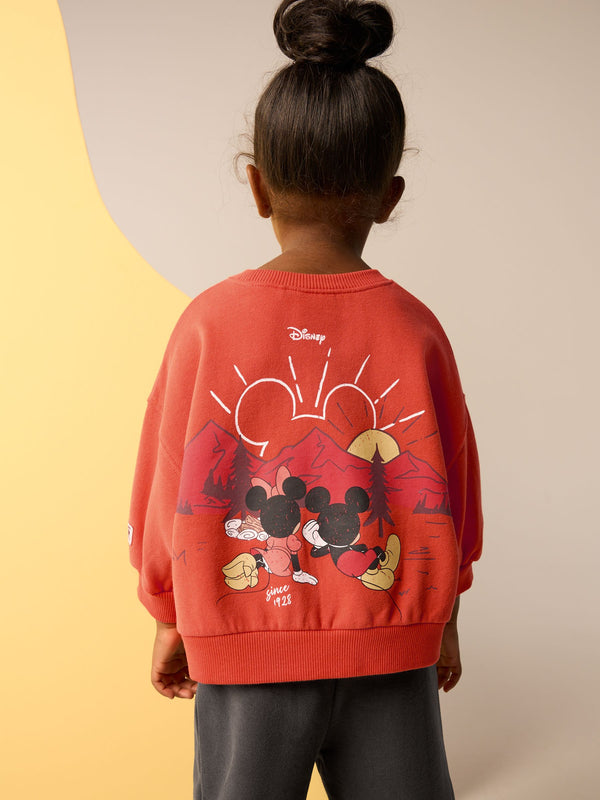 Orange Disney Sweatshirt and Wide Leg Joggers Set (3mths-7yrs)