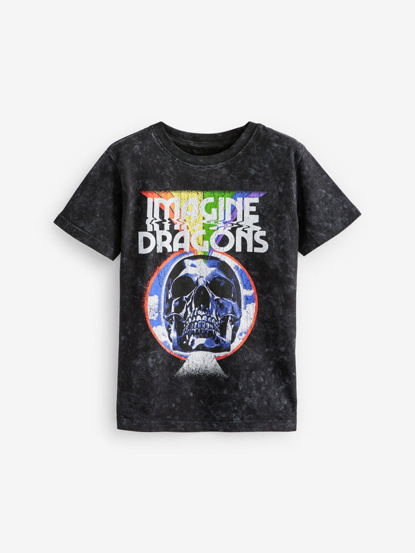 Black Imagine Dragons T-Shirt (3-16yrs)