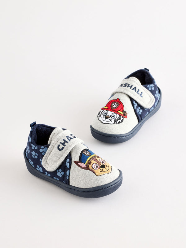 Grey Paw Patrol Cupsole Slippers