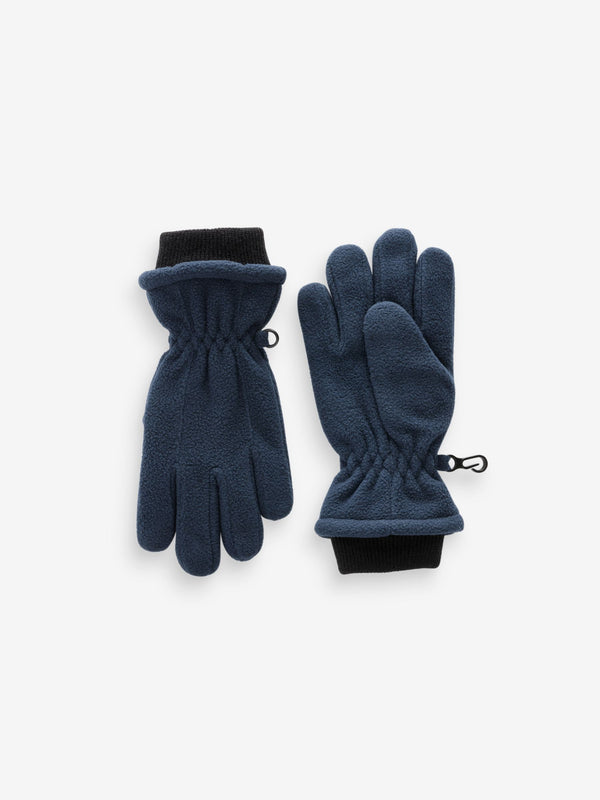 Navy Blue Fleece Gloves (3-16yrs)