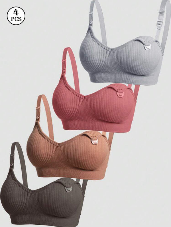 Women nursing bras 4 pack