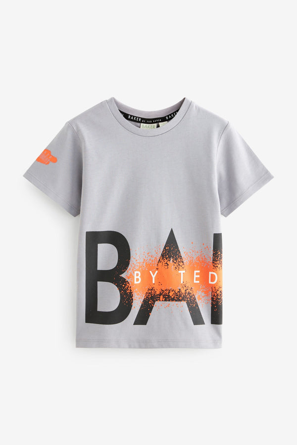 Grey Baker by Ted Baker Graphic T-Shirt