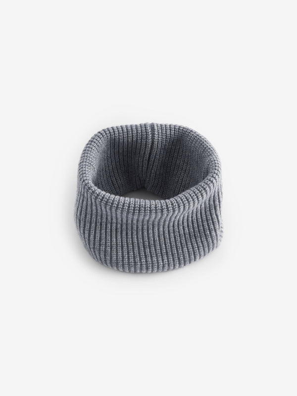 Grey Twist Knitted Snood (1-16yrs)