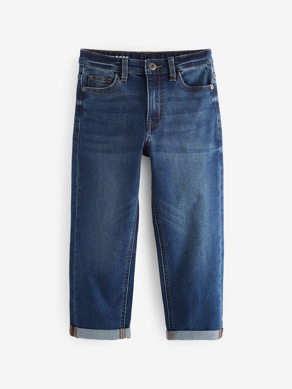 Blue Indigo Loose Fit Stretch Jeans (3-17yrs)