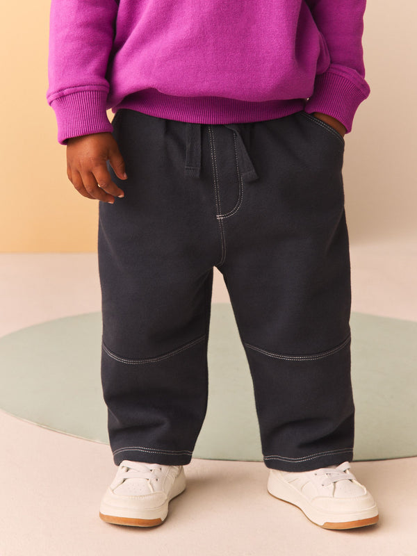 Charcoal Grey Carpenter Jersey Joggers (3mths-7yrs)