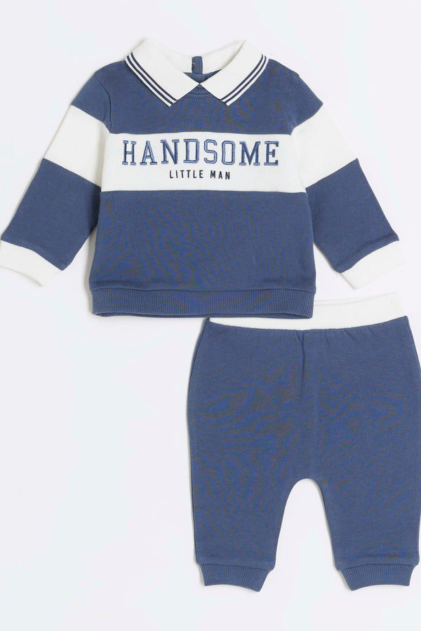 River Island Baby Boys Handsome Sweat Set