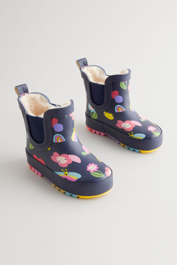 Navy Character Chelsea Wellies