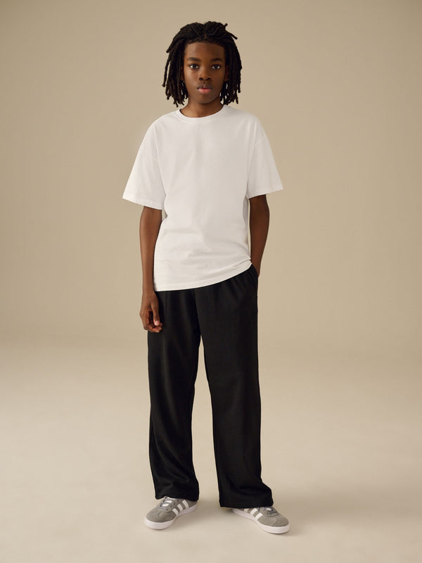 Black Wide Fit Wide Fit (3-16yrs)
