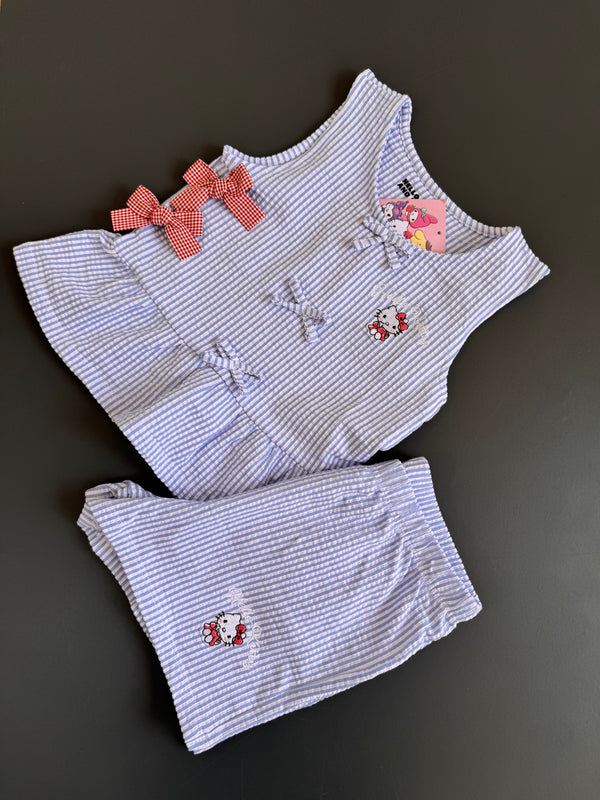 Primark kitty shorts set