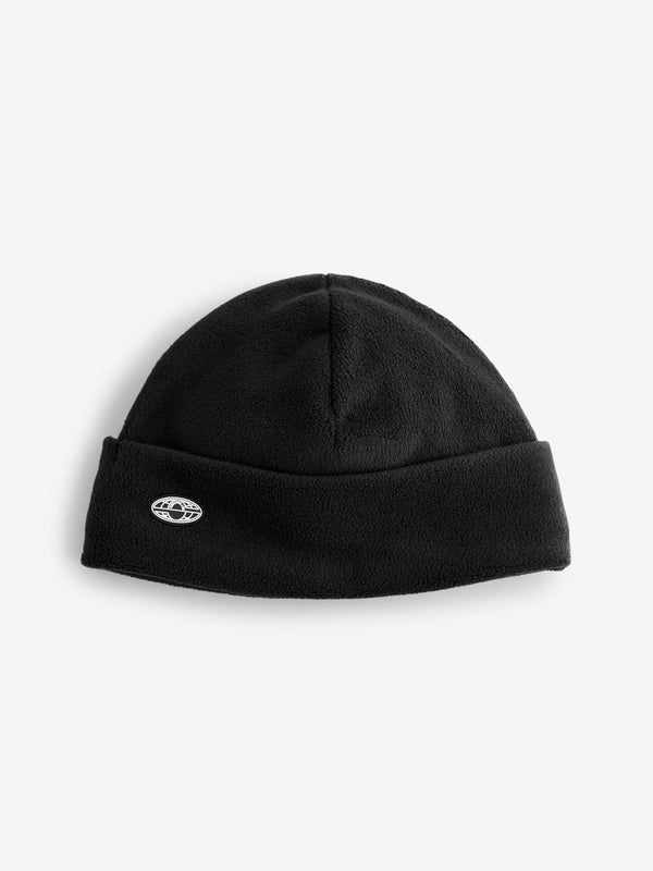 Black Fleece Beanie Hat (1-16yrs)