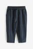 Navy/Green 100% Cotton Stripe Jersey Joggers (3mths-7yrs)