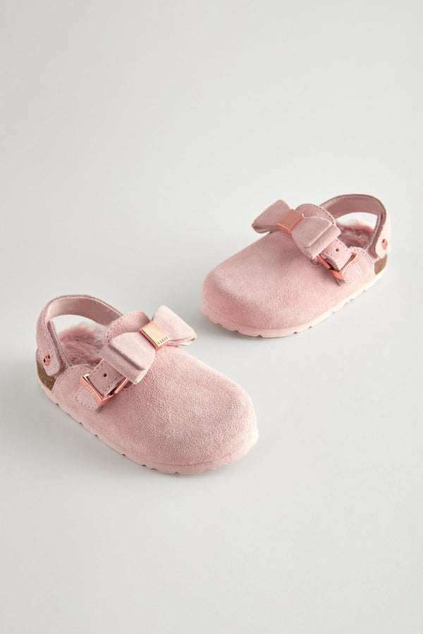 Baker by Ted Baker Girls  Bow Clog Mule Slippers