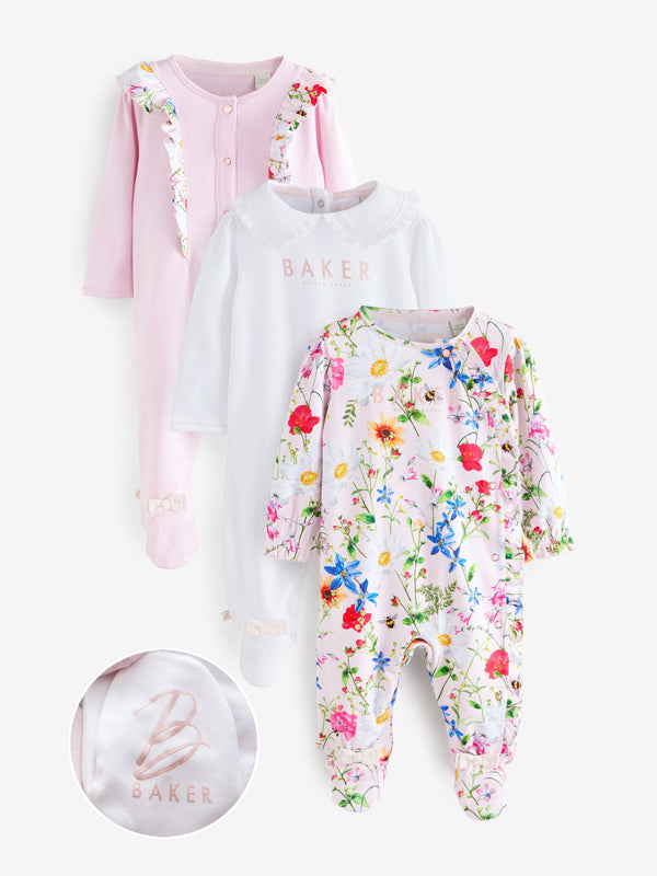 Baker by Ted Baker Sleepsuits 3 Pack