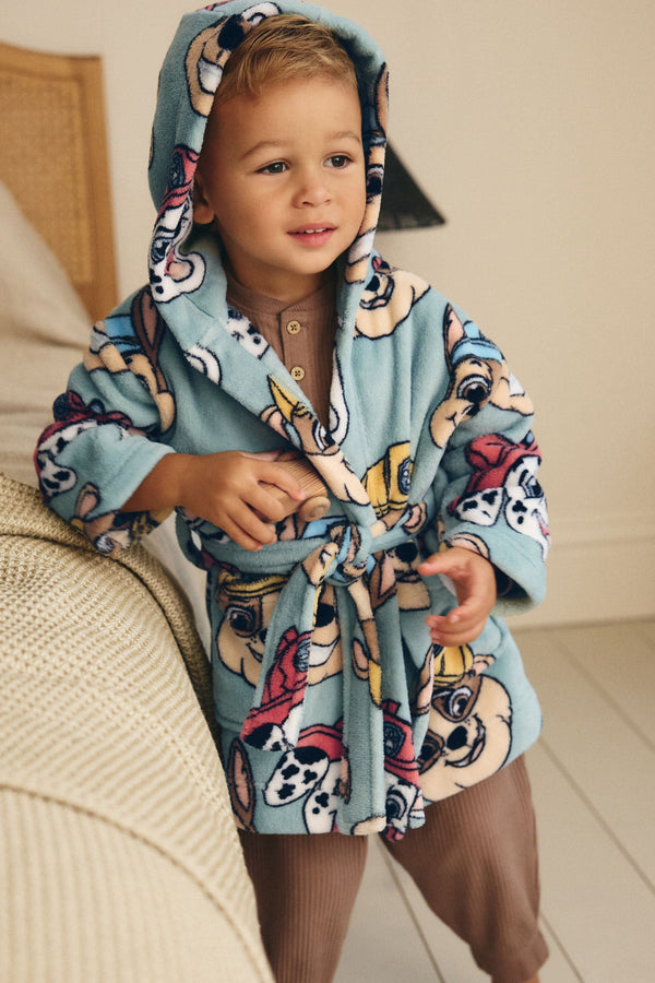 Multi Bright Pawpatrol Fleece Dressing Gown (9mths-8yrs)