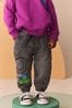 Black Denim 100% Cotton Graffiti Print Jeans (3mths-7yrs)