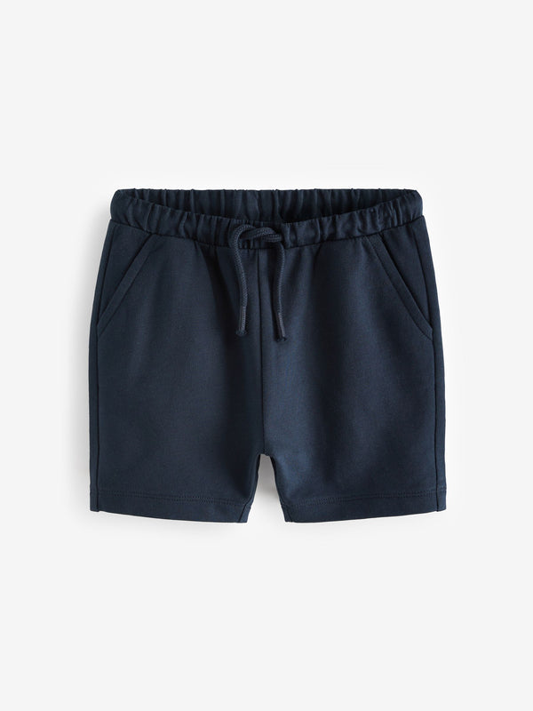 Navy Blue Jersey 100% Cotton Shorts (3mths-7yrs)