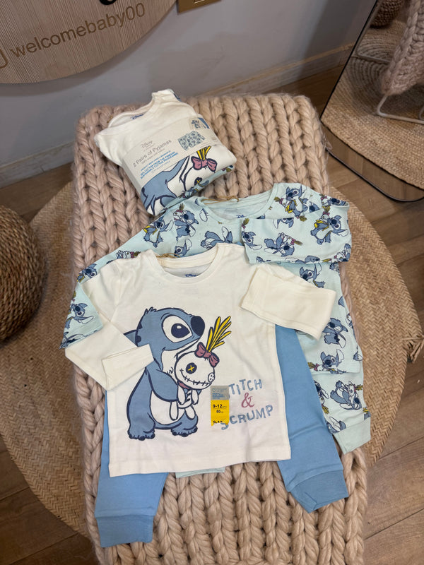 Disney stitch 2 pk pyjama