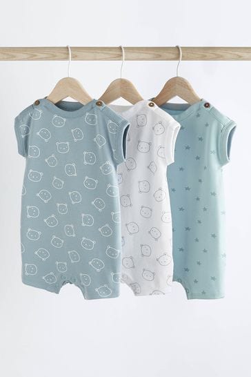 Baby Jersey Rompers 3 Pack(immediate)