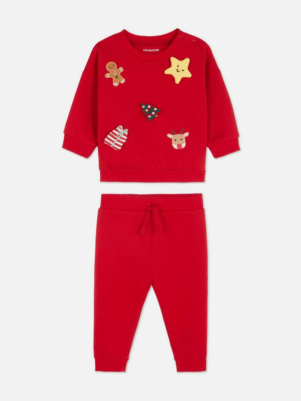 Primark Christmas Sweatshirt and Joggers Set