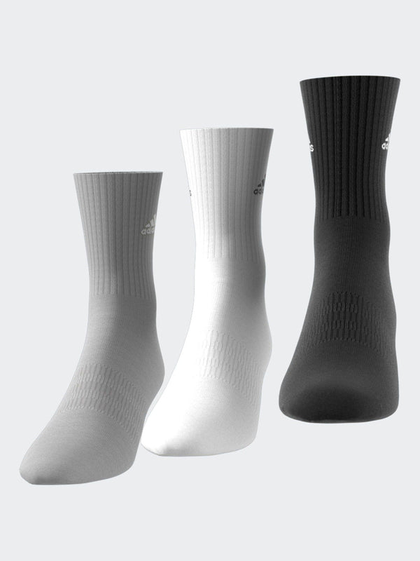 adidas Multi 3 Pack Cushioned Crew Socks 3 Pack