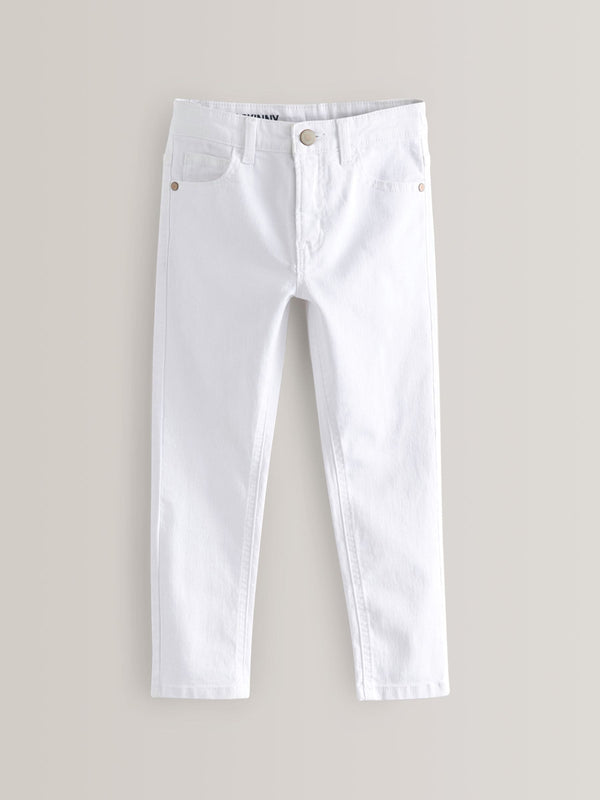 White Skinny Fit Stretch Jeans (3-17yrs)