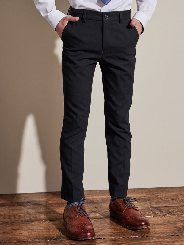 Navy Blue Suit Trousers (12mths-16yrs)
