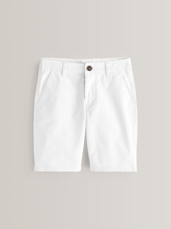White Chino Shorts (3-16yrs)
