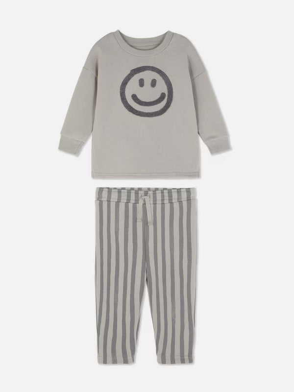 Primark Smiley Sweatshirt and Joggers set